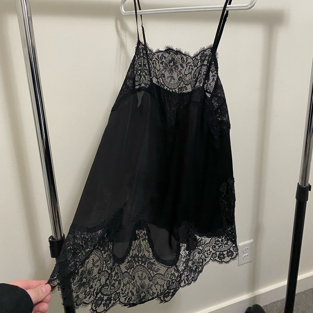 Victoria’s Secret - black lace teddy